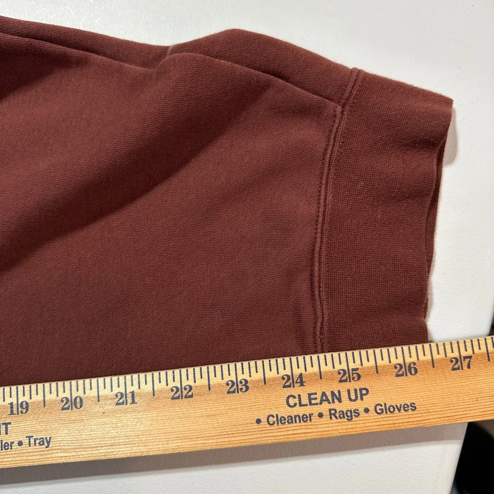 Nike Women's 2X Club‎ Fleece Jogger Sweatpants Brown Cotton Blend Logo Pants
